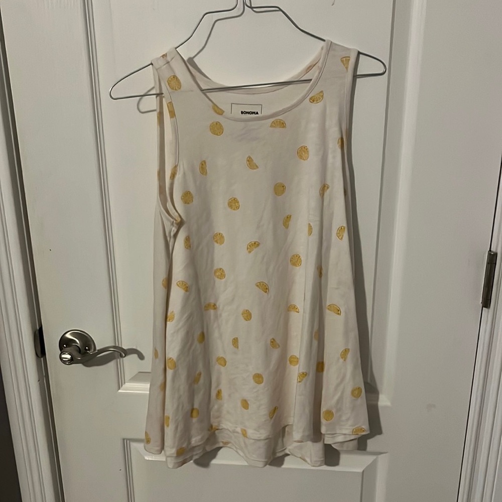 Lemon tank top
